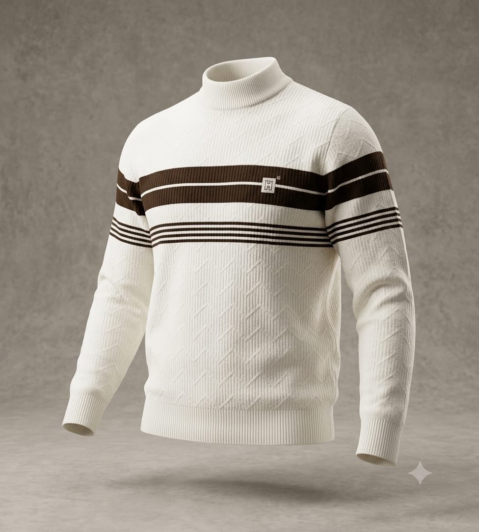 Northcrest™ Premium Textured Mock Neck Sweater - Image 16