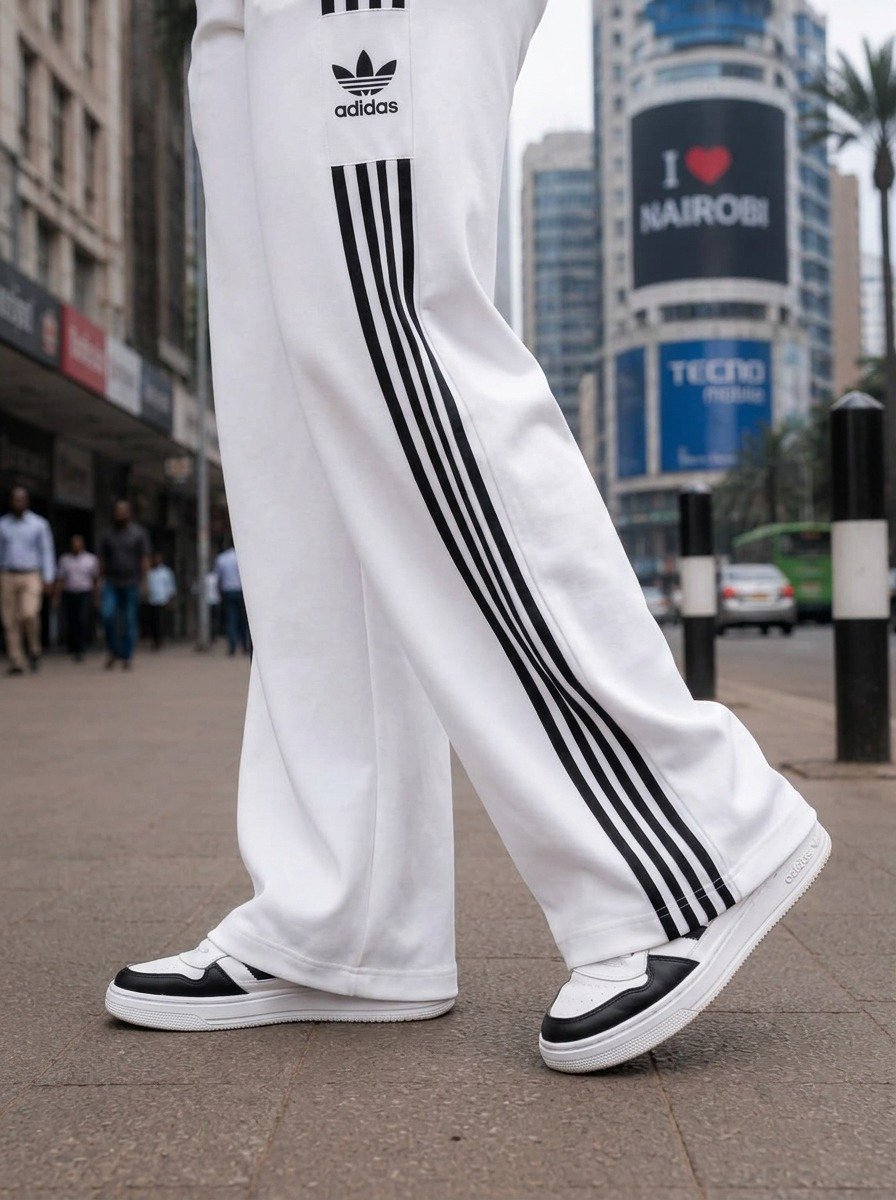 Casual Striped Short-Sleeve Tracksuit 2 in 1 Set - Image 35