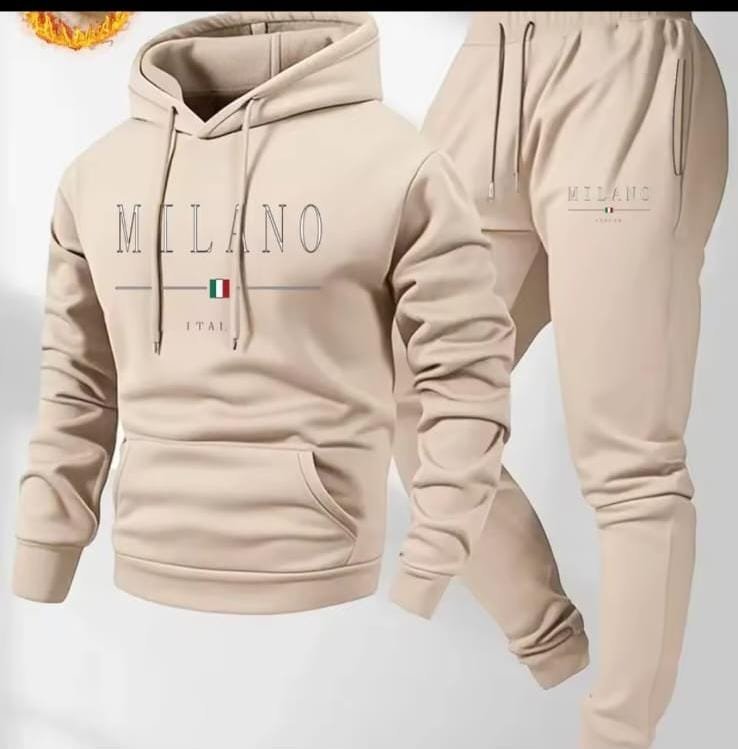 Classic Fleece Hoodie & Jogger Set - Image 3