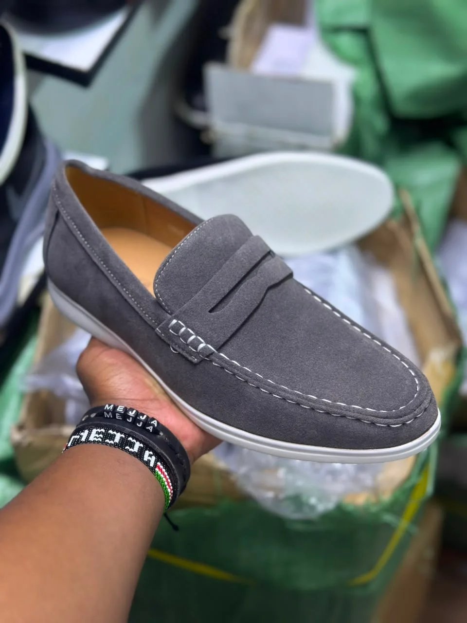 Executive Stitch™ Premium Suede Loafers - Image 4