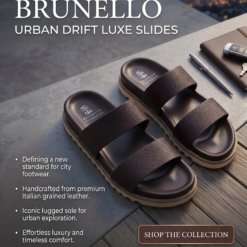 Brunello Urban Drift Luxe Slides