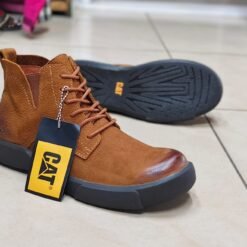 Premium Leather Earthroller Moc-Toe