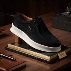 Men’s Suede Lace-Up Casual Shoes