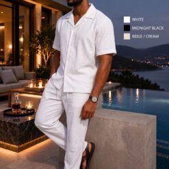 LuxeForm™ Men’s Textured Co-Ord Set