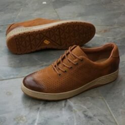 Men’s Low-Top Leather Sneakers