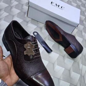 Men leather official shoes