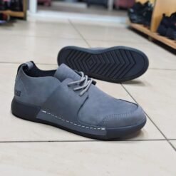 Premium Leather Moc-Toe Low Cut