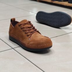 Premium Leather Double Stitch CT Casual Leather Sneakers