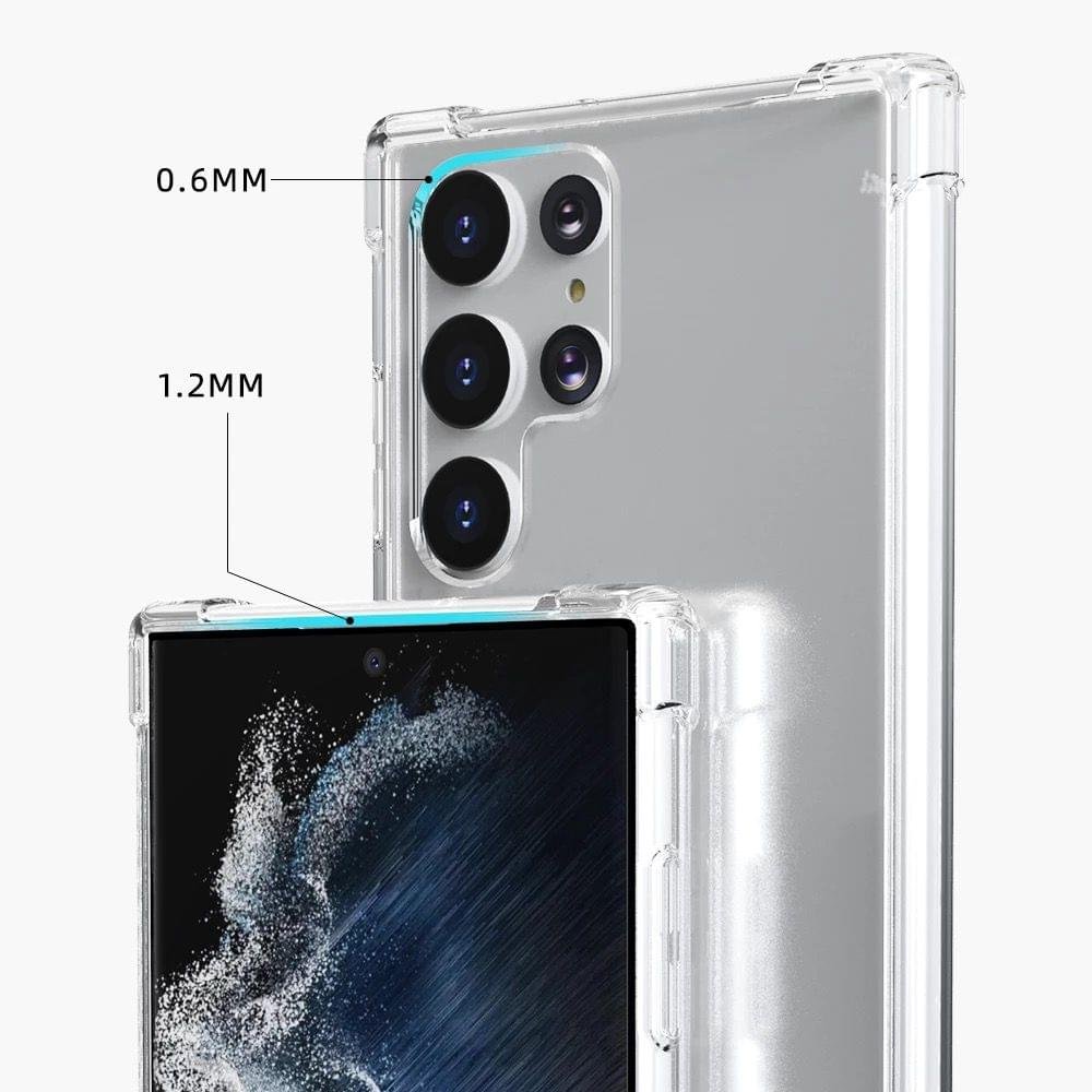 Attuchbo Antiburst Crystal Clear Hardcase For Samsung Galaxy S22 Ultra - Image 8