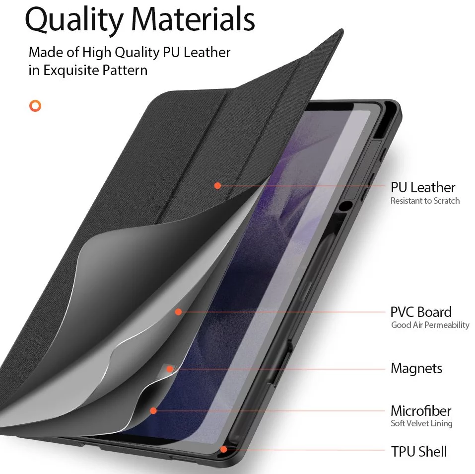 Cover DUXDUCIS DOMO GALAXY TAB S7 FE 5G 12.4 T730 / T736B BLACK - Image 4