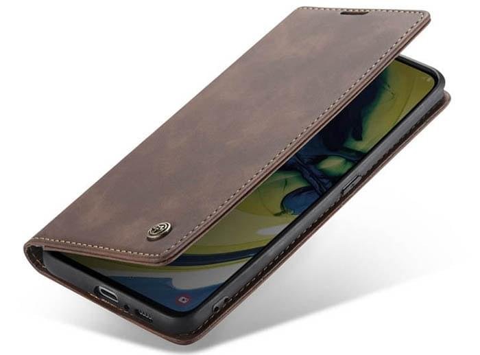 Samsung Galaxy  A80 CaseMe Leather Flip Case - Image 10