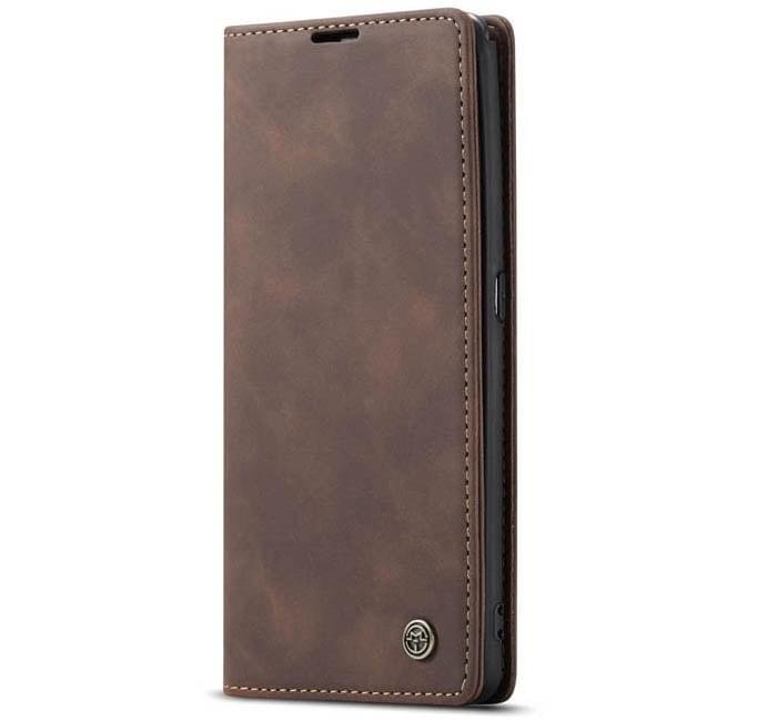 Samsung Galaxy  A80 CaseMe Leather Flip Case - Image 3