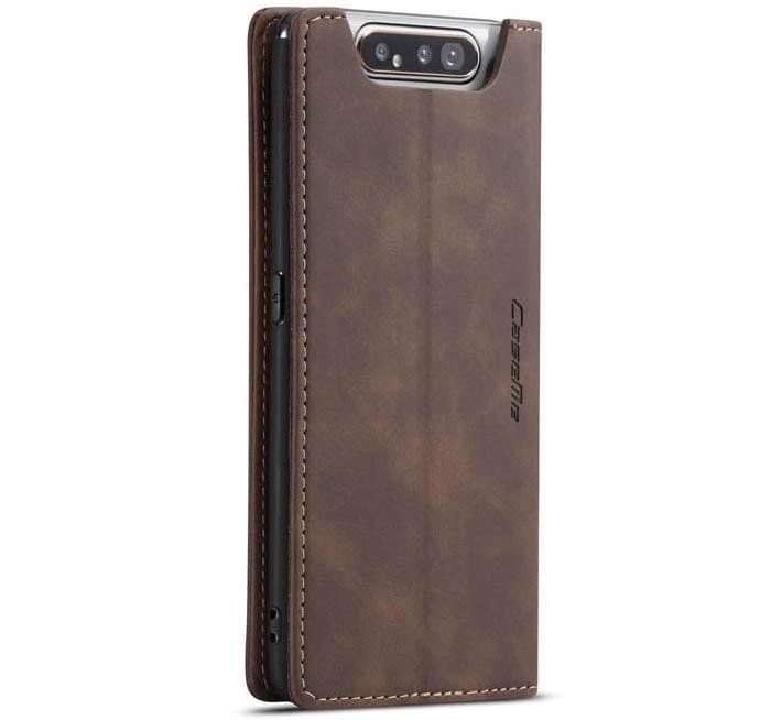 Samsung Galaxy  A80 CaseMe Leather Flip Case - Image 2