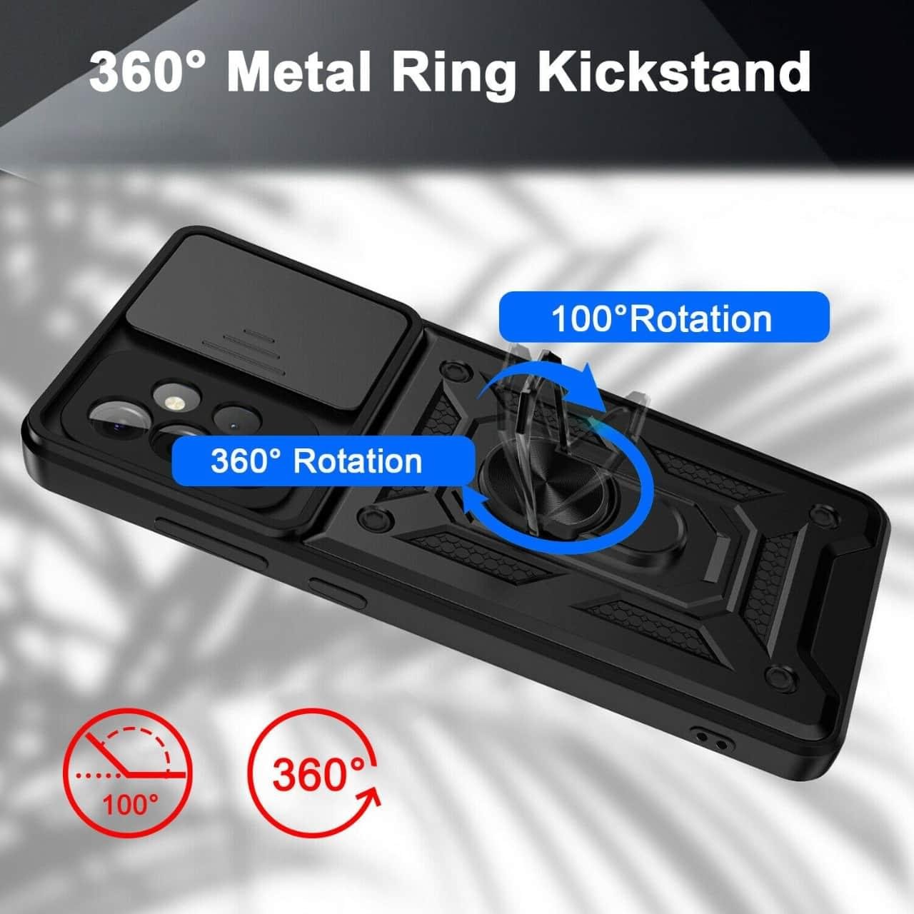 Samsung A04/A13/A14/A34/A54 Series Slide Window Armor Case - Image 7