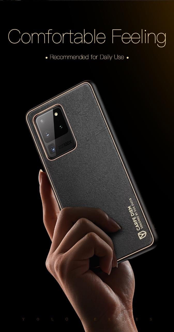 Dux Ducis Yolo Leather Electroplated Case for Samsung S20+/S20 Ultra - Image 11