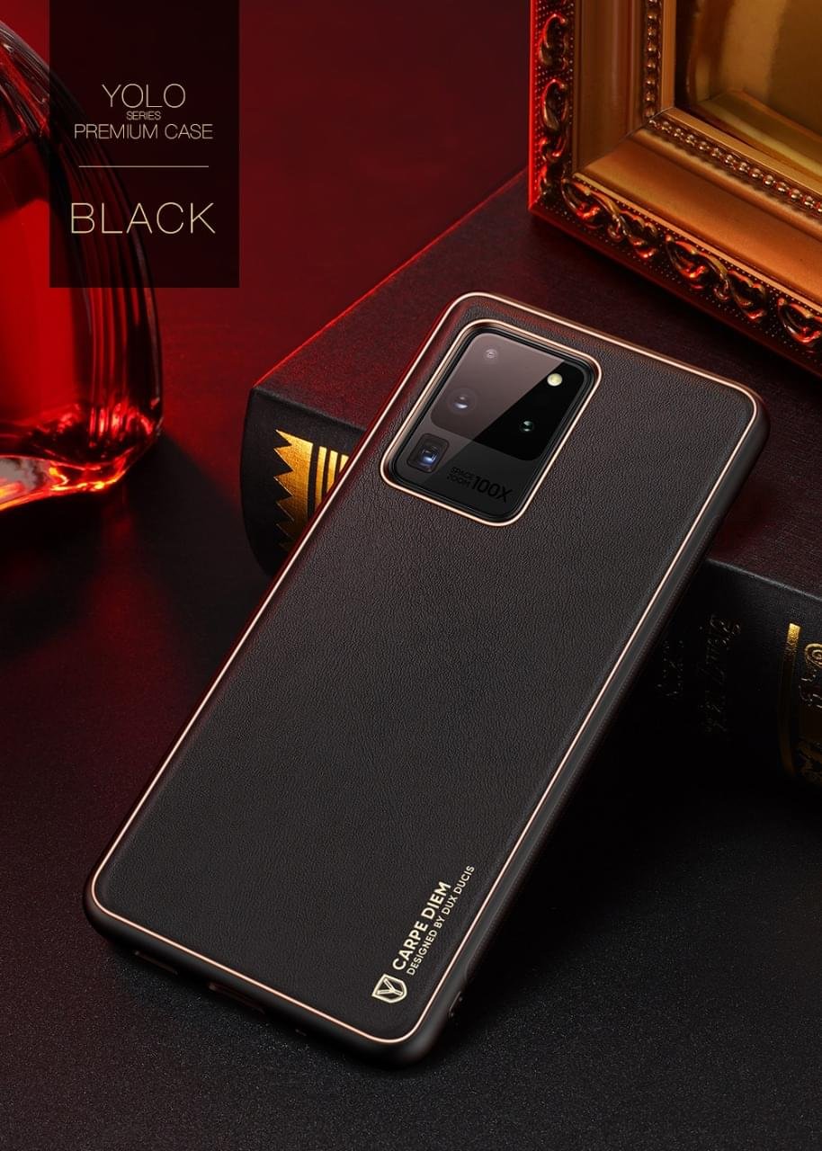 Dux Ducis Yolo Leather Electroplated Case for Samsung S20+/S20 Ultra - Image 12