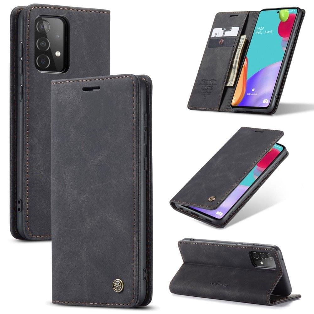 CaseMe Leather Flip Cover for Samsung Galaxy A72