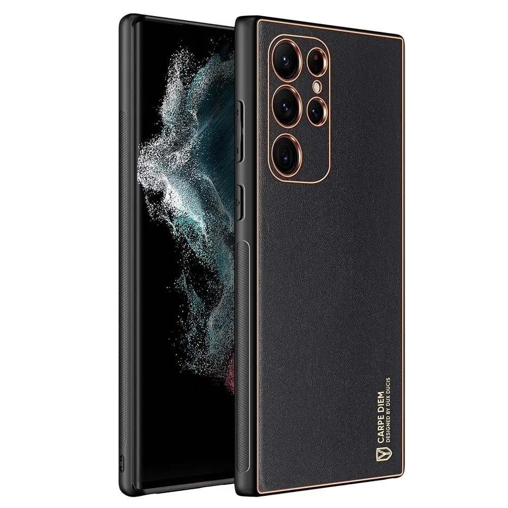 Samsung Galaxy S22 Ultra Dux Ducis Yolo Series Gold Electroplating Case