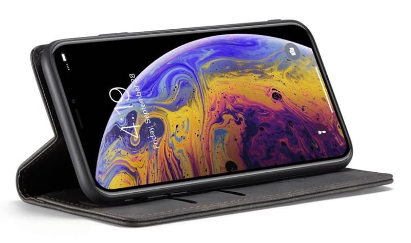 CaseMe Leather Flip Cover for iPhone XR, Xs & Xs Max - Image 4