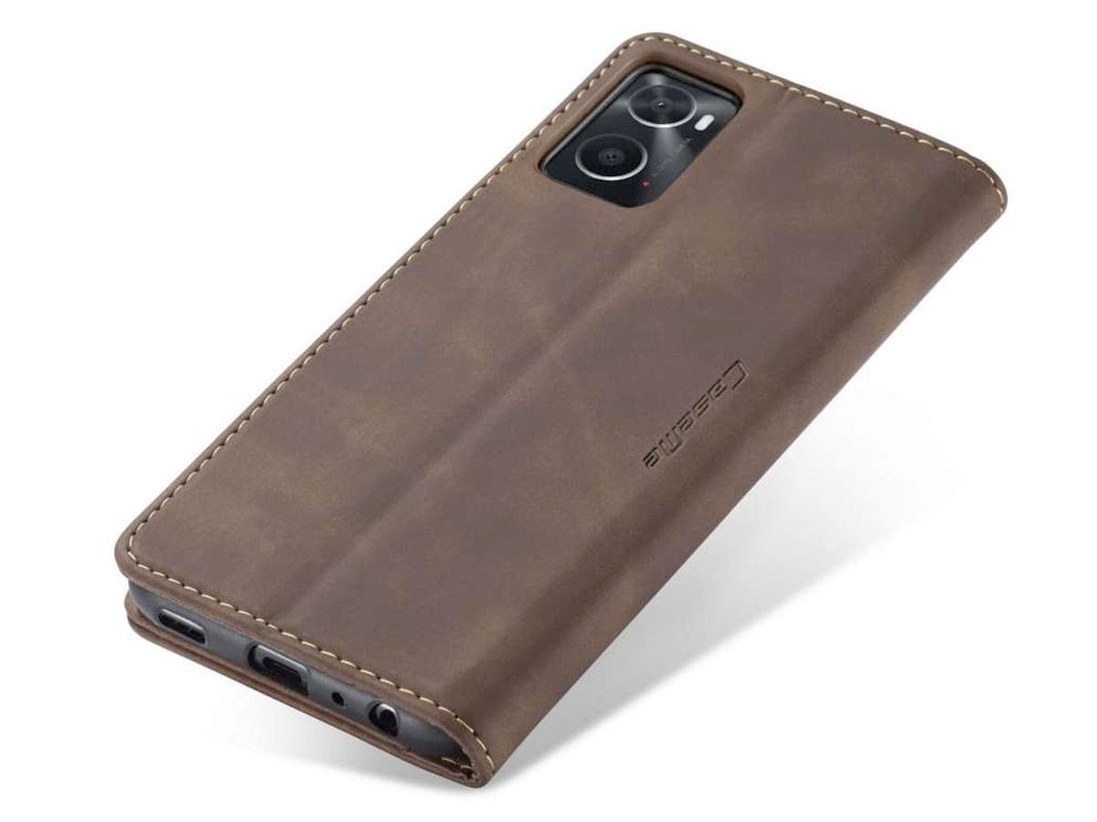 Oppo A76/A96 CaseMe leather Flip Cover - Image 14