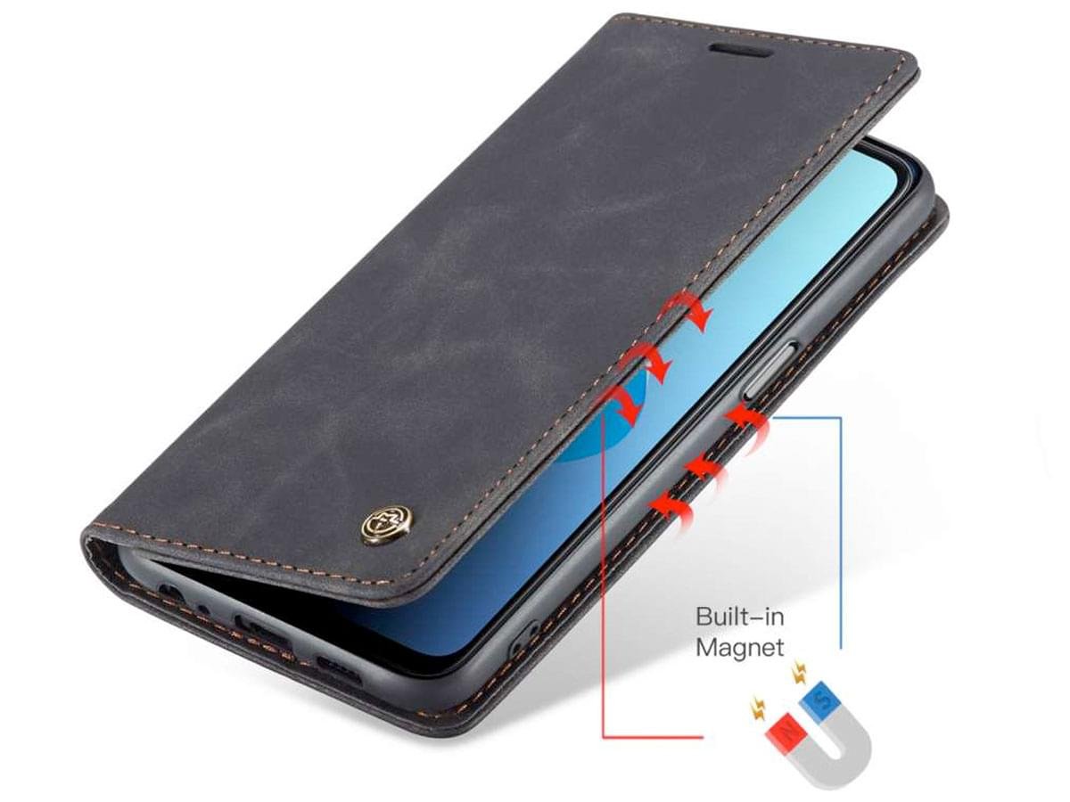 Oppo A76/A96 CaseMe leather Flip Cover - Image 10