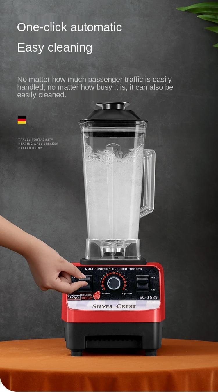 Silver Crest 4500W Multipurpose 2 in 1 Automatic Blender - Image 4