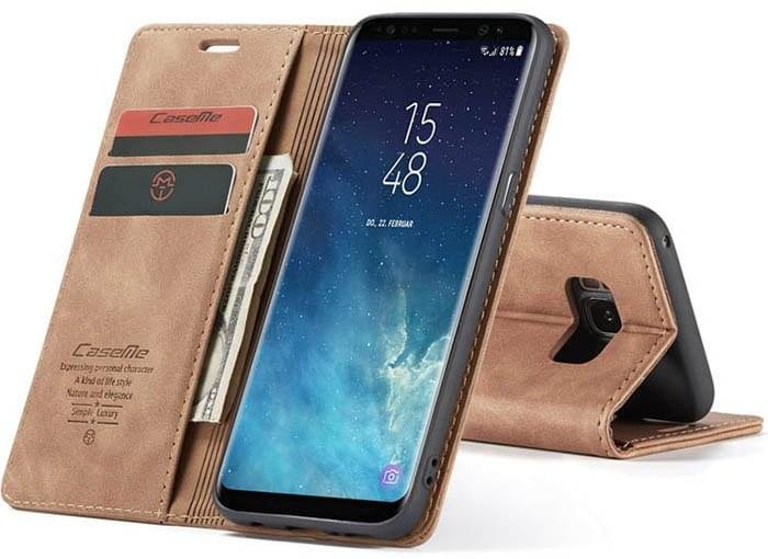 Samsung Galaxy Note 8 CaseMe Leather Flip Cover - Image 8