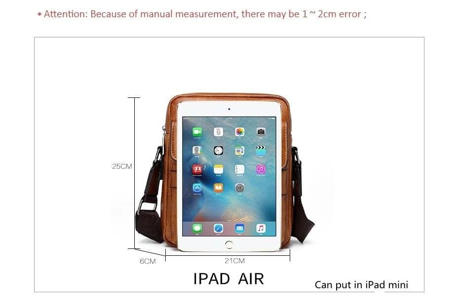 Jeep Buluo Luxury Men Crossbody Business Large Capacity Shoulder Bag - Image 6