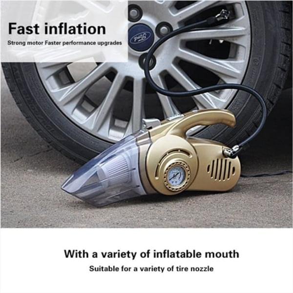 4-in-1 Multipurpose Car Vacuum Cleaner Air Pump - Image 5