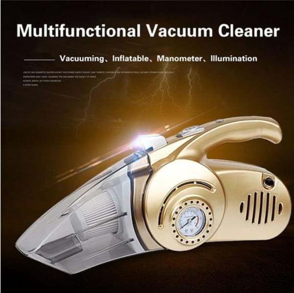 4-in-1 Multipurpose Car Vacuum Cleaner Air Pump - Image 9