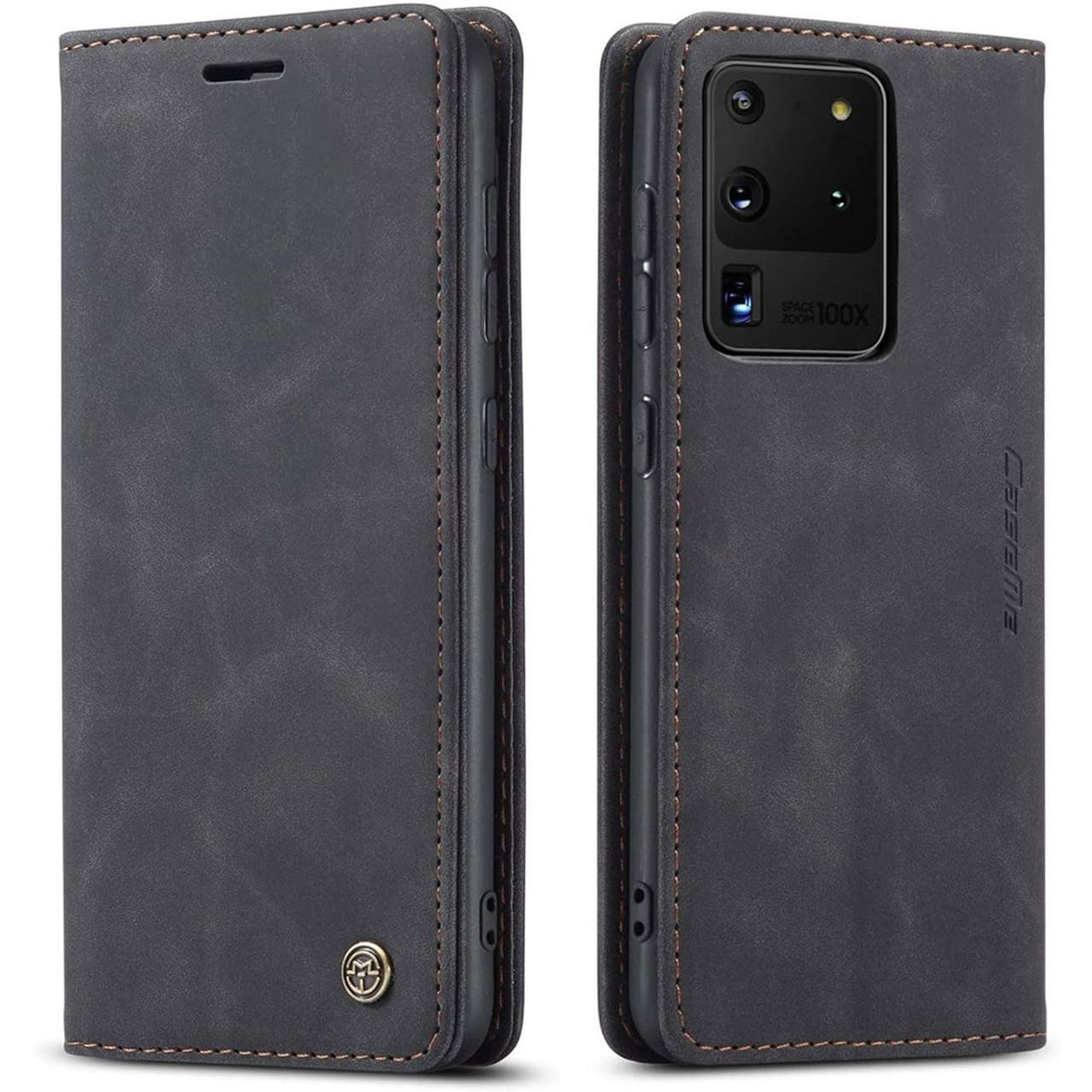 Samsung Galaxy S20 Series CaseMe Leather Flip Case