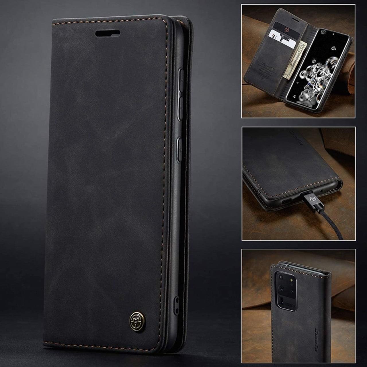 Samsung Galaxy S20 Series CaseMe Leather Flip Case - Image 10