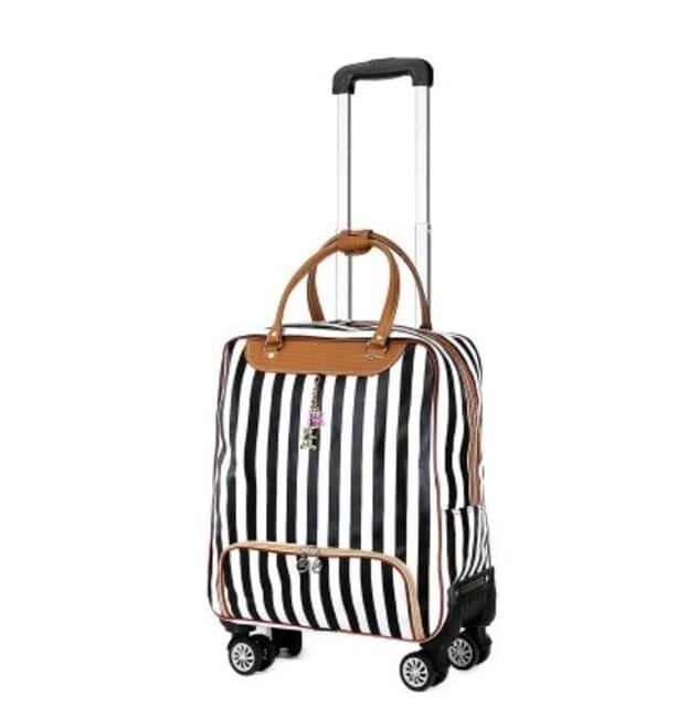 Deluxe Luggage Suitcase Trolley Bag Fashion Travel Business Large Capacity