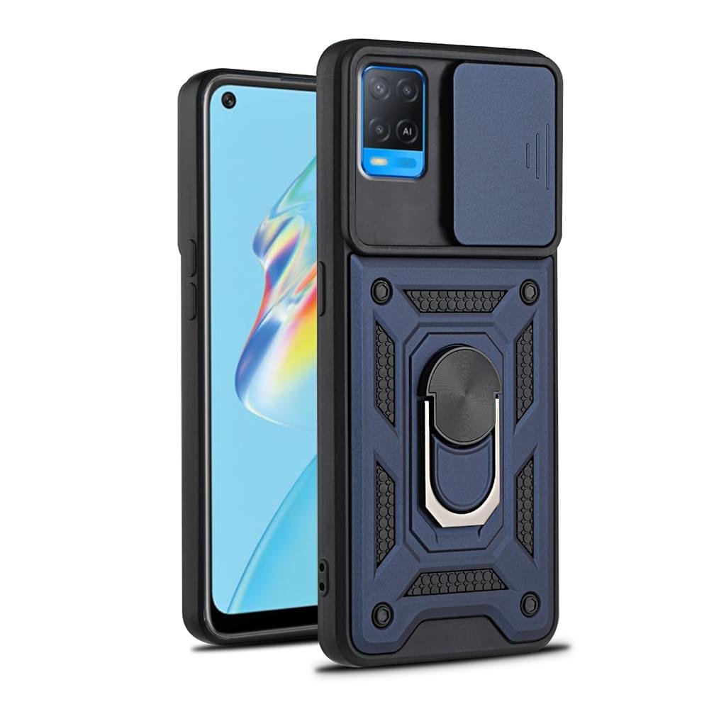 Oppo A76/A96 Keysion Slide Window Armor Case - Image 4