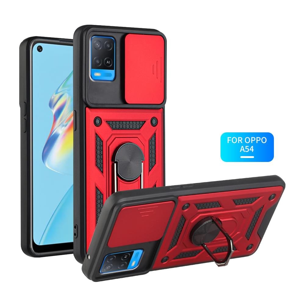 Oppo A76/A96 Keysion Slide Window Armor Case - Image 3