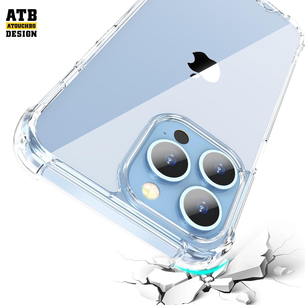 KingKong Armor Anti-burst Transparent Phone Case For iPhone 14 Series - Image 6