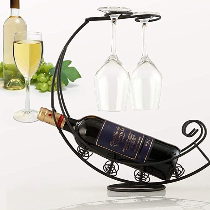 Tree 2018 Iron Wine Bottle Holder/Display Rack - Image 3