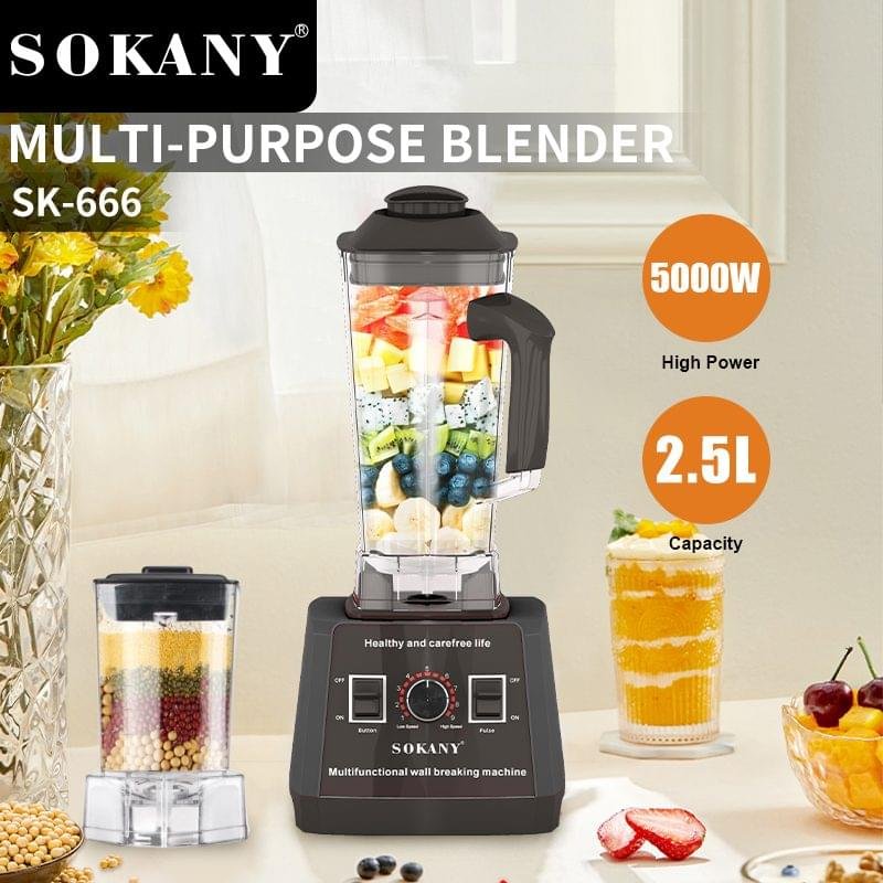Sokany commercial blender 5000 Watts - Image 5