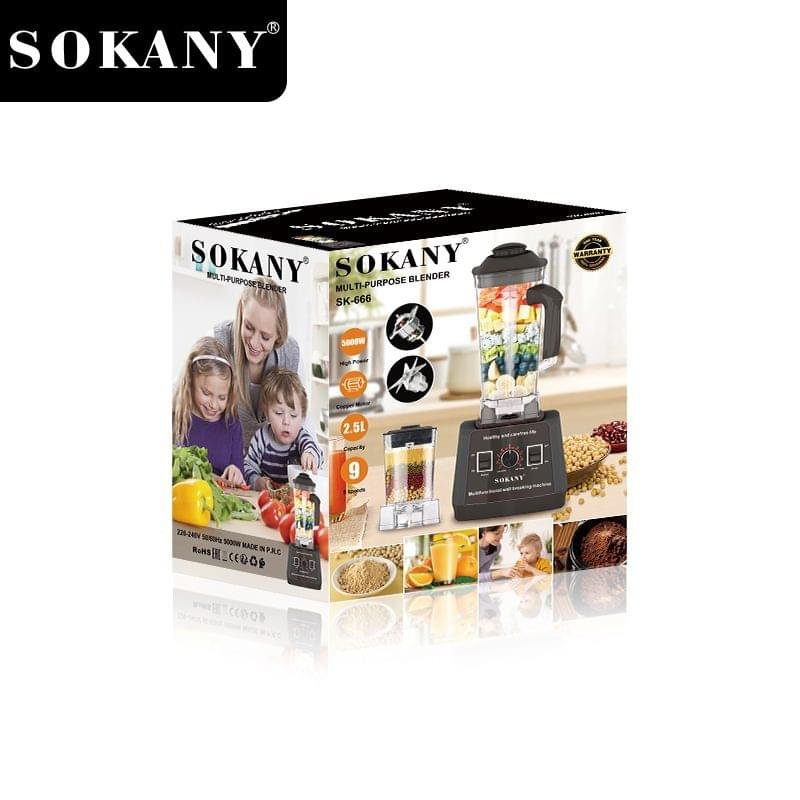 Sokany commercial blender 5000 Watts - Image 6