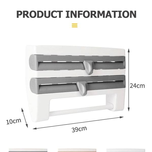 Big size Tripple paper dispenser with top shelf - Image 8