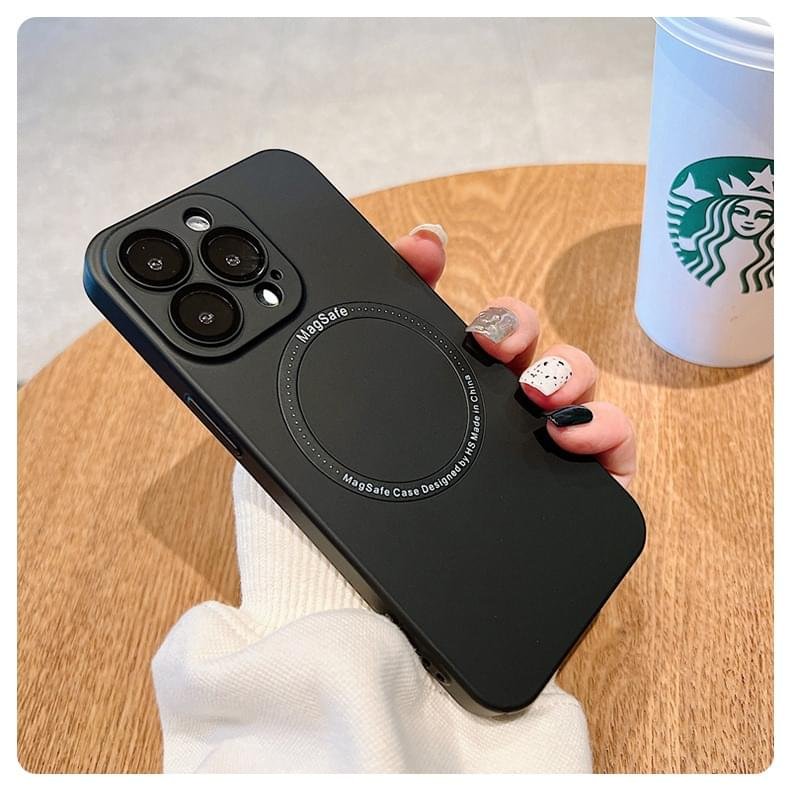 Camera Lens glass film Thin Matte Magsafe Magnetic Wireless Case Cover