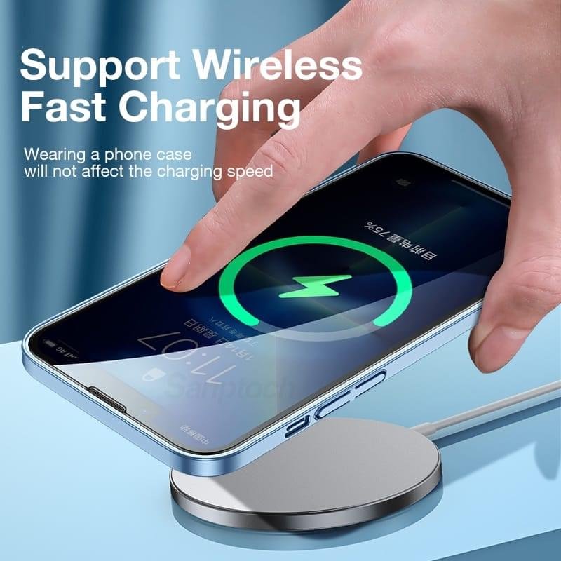 Camera Lens glass film Thin Matte Magsafe Magnetic Wireless Case Cover - Image 6