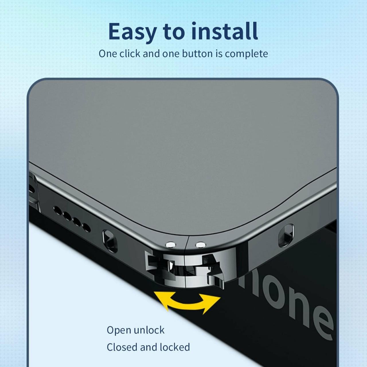 Luxury Premium Metallic Matte Transparent Shockproof Case for iPhone Series - Image 7