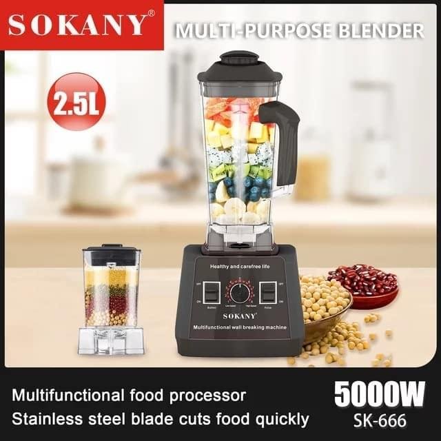 Sokany commercial blender 5000 Watts - Image 12