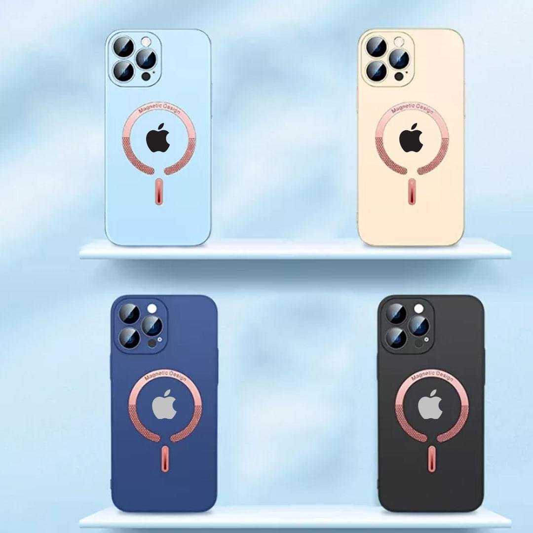 Camera Lens glass film Thin Matte Magsafe Magnetic Wireless Case Cover - Image 7