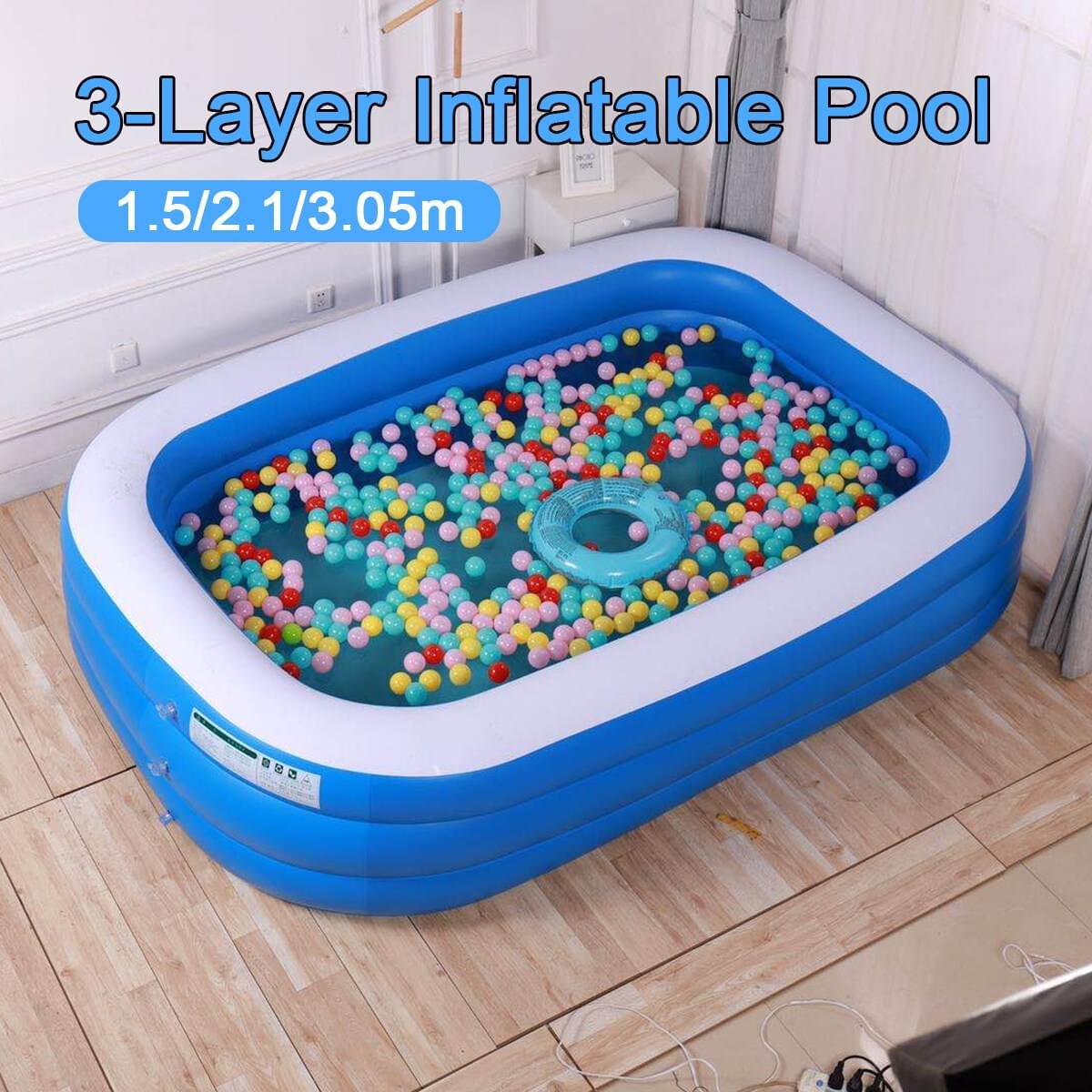 Large Size Swimming Pool Outdoor Indoor Inflatable Swimming Pool For Family - Image 2