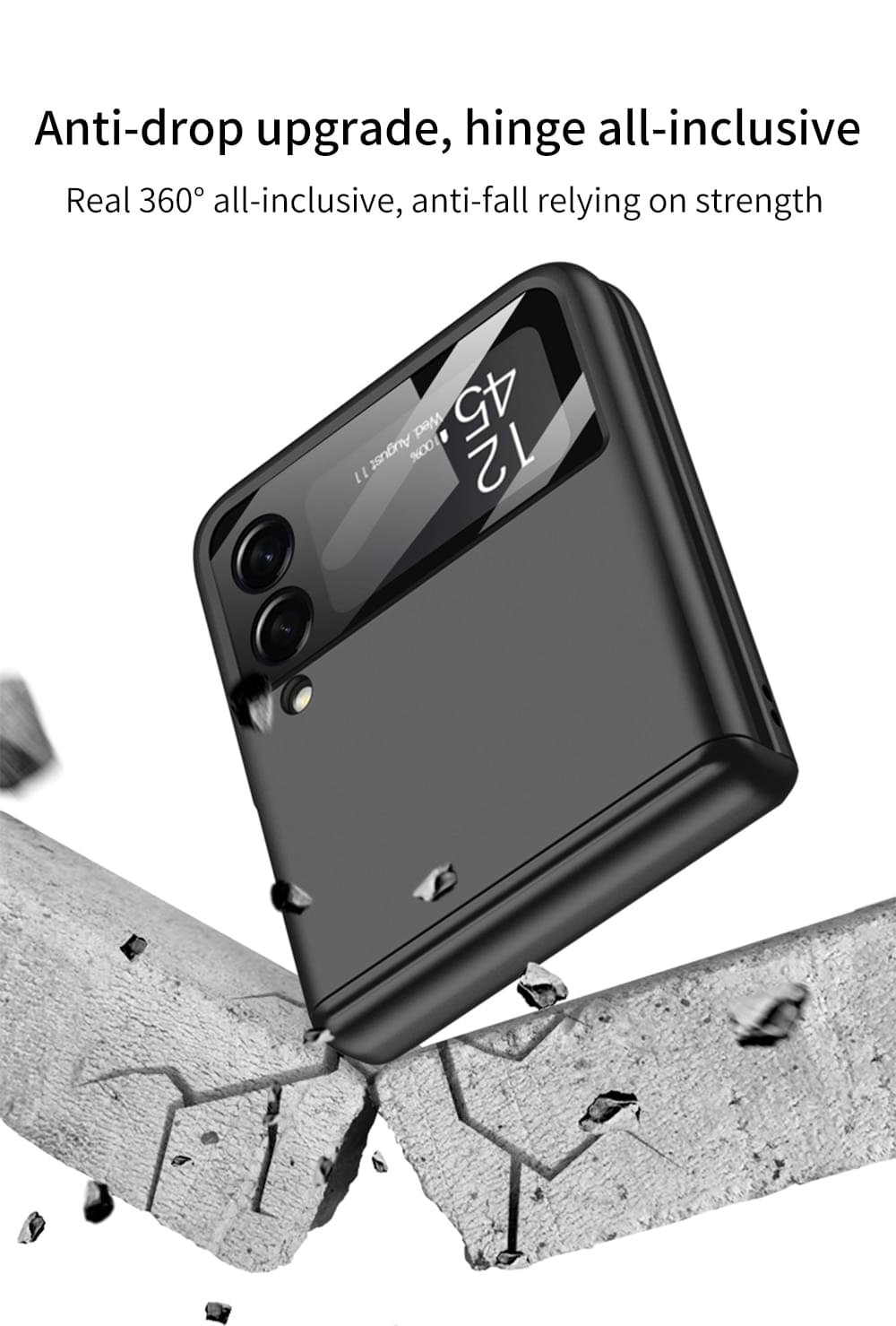 GKK Magnetic All-included Case For Samsung Galaxy Z Flip 3/4 5G - Image 6