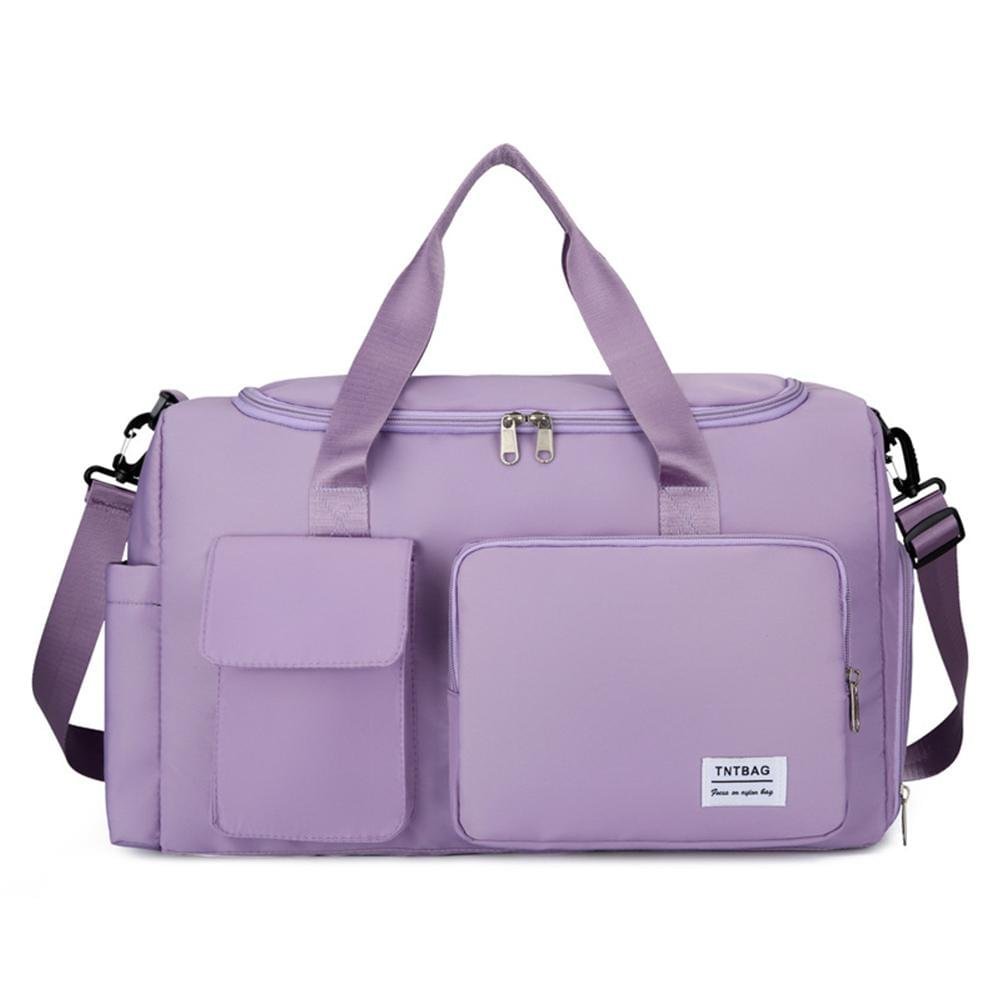 Travel Duffel Bags Sports Bag, purple, Big Capacity - Image 17