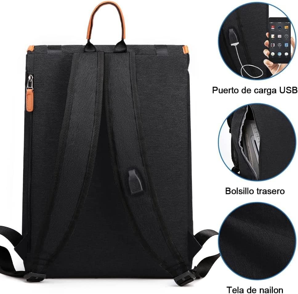 Travel Leisure Computer Backpack College Bookbag with USB Charging Port 16 Inch - Image 7