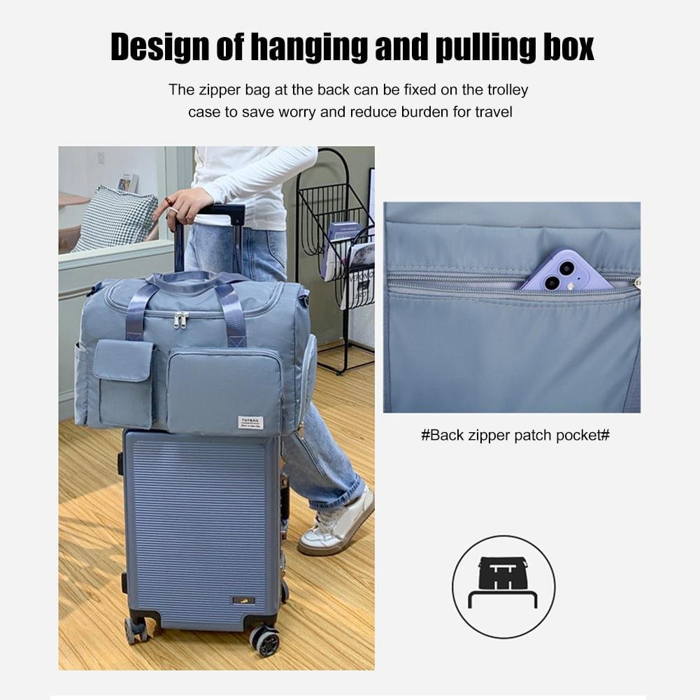 Travel Duffel Bags Sports Bag, purple, Big Capacity - Image 19